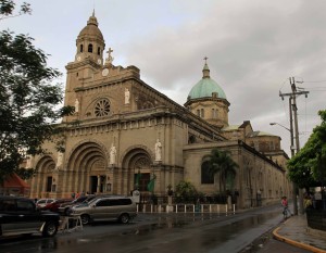 The Manila Cathedral.