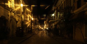 Another photo of Calle Crisologo seen through the North Star filter.