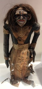An effigy of the Barong Landung "Jero Gede", a favorite figure among the Balinese.