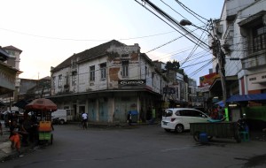Street corner in Bandung.