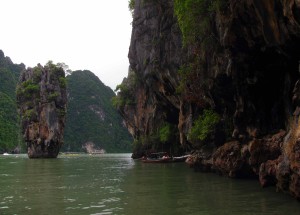 Another view of Ko Tapu and the east side of Khao Phing Kan Island.