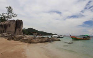 Sairee Beach on Koh Tao.