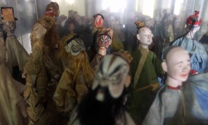 Chinese puppets.
