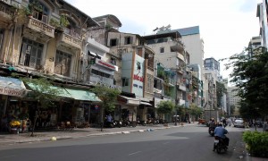 Street in Ho Chi Minh City.