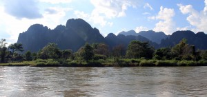 The Nam Song River.