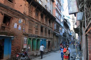 Street in Kathmandu.