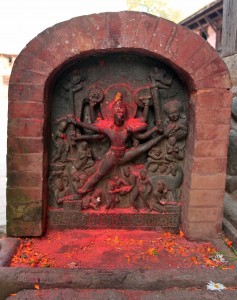 Vishnu Vikranta (I think) relief sculpture.
