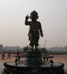 Statue of Boy Buddha.