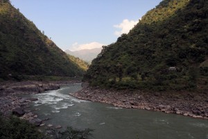 The Trishuli River.