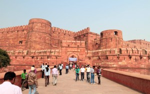 Amar Singh Gate at Agra Fort.