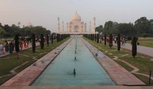 One last shot of the Taj Mahal.