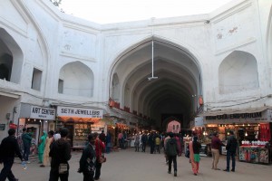 Chhatta Chowk, the covered bazaar.