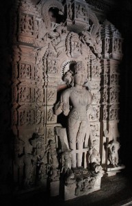 The inner sanctum of the Lakshmana Temple.