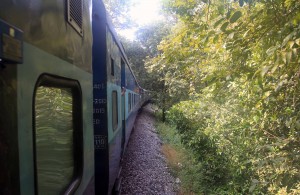 The train to Goa.