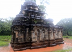 Shiva Devale Number 2, the oldest Hindu shrine in Polonnaruva.