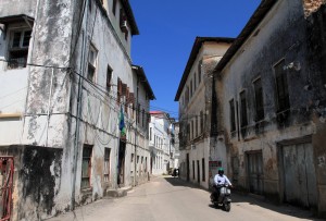 Street in Stone Town.