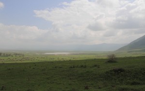 One last view of Ngorongoro Crater.