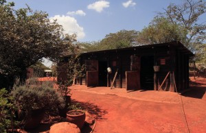 The stables for the elephant calves.