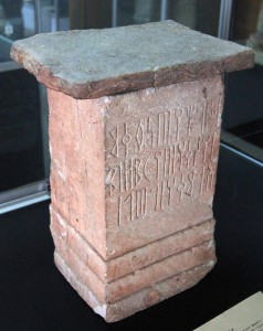 Limestone altar from the 5th-4th centuries BC.