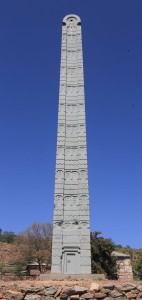 The Obelisk of Axum (twenty-four meters tall).