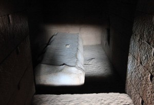 Inside the Tomb of the False Door.