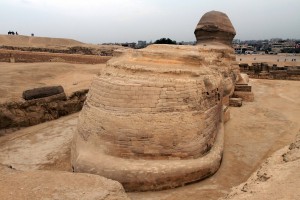 Backside of the Sphinx.