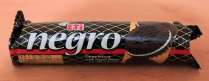 Negro cookies (made in Romania).