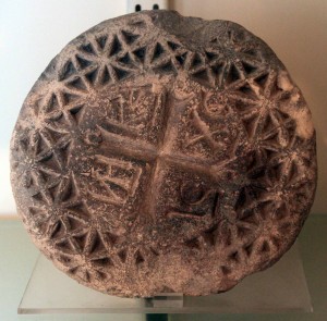 Stone seal used to make bread.