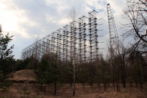 The Duga-3 radar array.