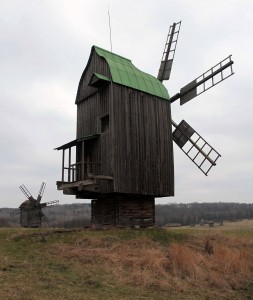 Windmills.