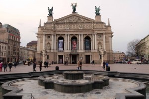 Lviv National Academic Theater of Opera and Ballet.