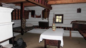 Room inside an 18th-century AD house from Straja village.