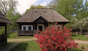 House from Fundu Moldovei village, made in the late-19th-century AD.