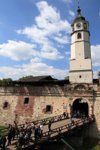 The Clock Tower in Belgrade Fortress.