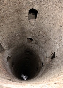 The "Roman Well" in Belgrade Fortress that was actually built by the Austrian-Hungarian Empire in the 18th-century AD.