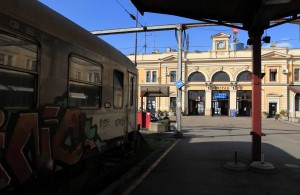 The Belgrade Railway Station.