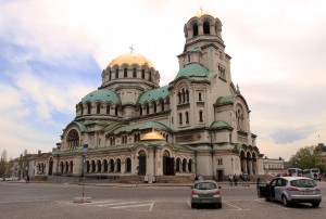 St. Alexander Nevsky Cathedral, a Bulgarian Orthodox cathedral that was built in 1912 AD.