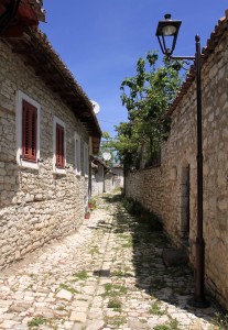 Street within the castle's walls.