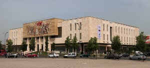 The National Historic Museum in Tirana.