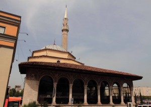 Et'hem Bey Mosque, which was built in 1823 AD by Haxhi Et'hem Bey.