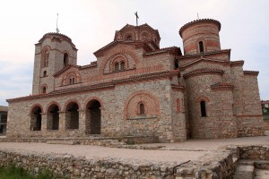 Another view of the church at the Monastery of Saints Pantelimon and Plaosnik.