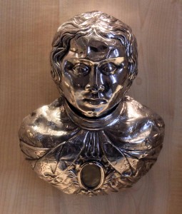 Reliquary in the shape of a bust.