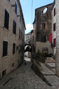 Another street in the old town of Kotor.
