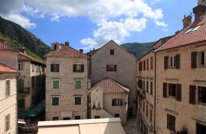 View of Kotor from the Maritime Museum.