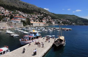 The Old Port of Dubrovnik.