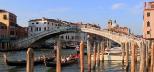 Ponte degli Scalzi ("Bridge of the Barefoot Monks") - another one of the four bridges over the Grand Canal.