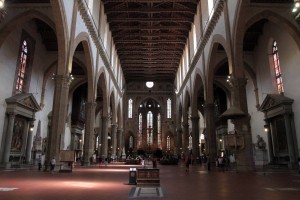 Another view of the interior of the Basilica.