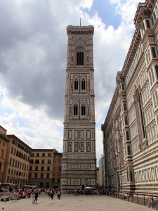 Another view of Giotto's Bell Tower.