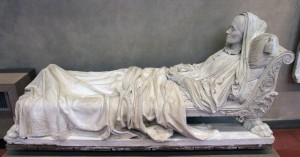 Plaster cast for 'Monument to Sofia Zamoyska' by Lorenzo Bartolini (ca. 1837-1844 AD).