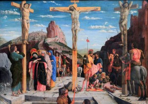 'The Crucifixion' by Andrea Mantegna (1456-1459 AD).